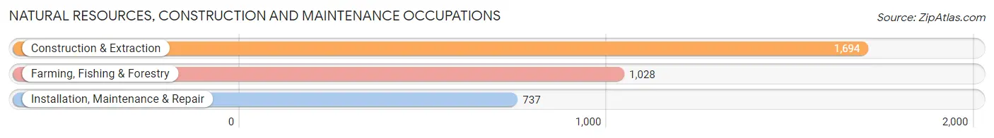 Natural Resources, Construction and Maintenance Occupations in Zip Code 95351