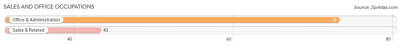 Sales and Office Occupations in Zip Code 95459