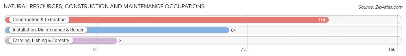 Natural Resources, Construction and Maintenance Occupations in Zip Code 97004