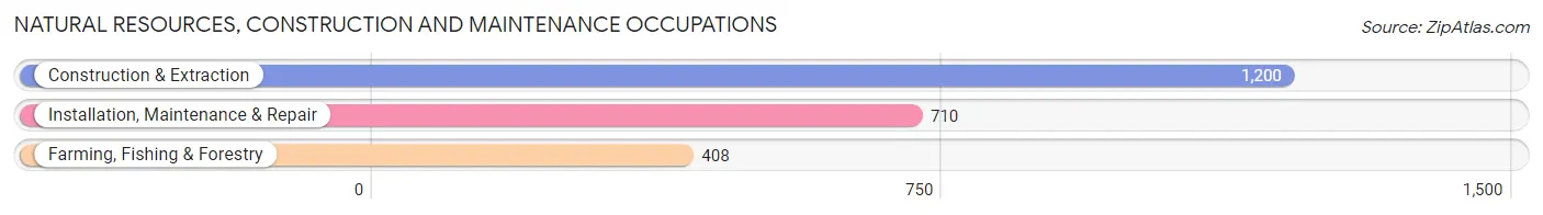 Natural Resources, Construction and Maintenance Occupations in Zip Code 97123