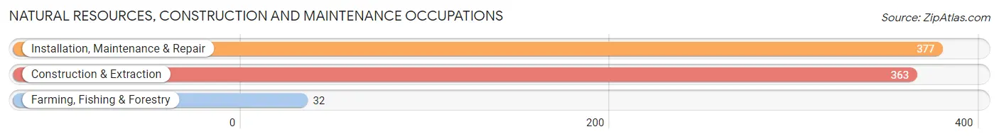 Natural Resources, Construction and Maintenance Occupations in Zip Code 97224