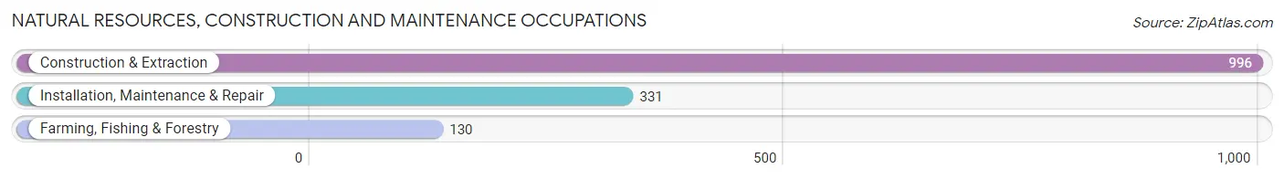 Natural Resources, Construction and Maintenance Occupations in Zip Code 97302