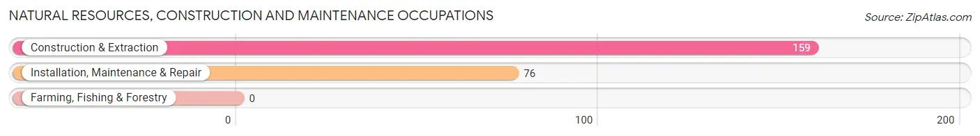 Natural Resources, Construction and Maintenance Occupations in Zip Code 97437