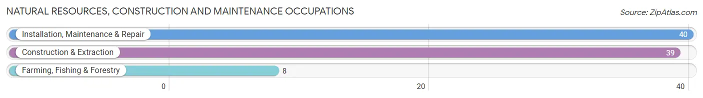 Natural Resources, Construction and Maintenance Occupations in Zip Code 97845