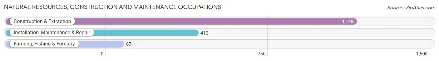 Natural Resources, Construction and Maintenance Occupations in Zip Code 98030