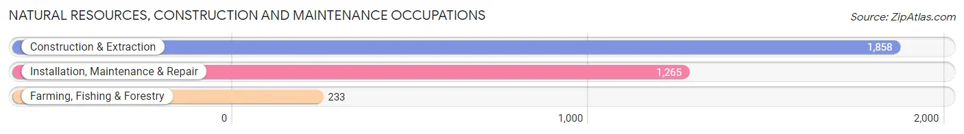 Natural Resources, Construction and Maintenance Occupations in Zip Code 98223