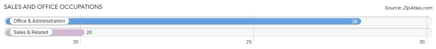 Sales and Office Occupations in Zip Code 98325