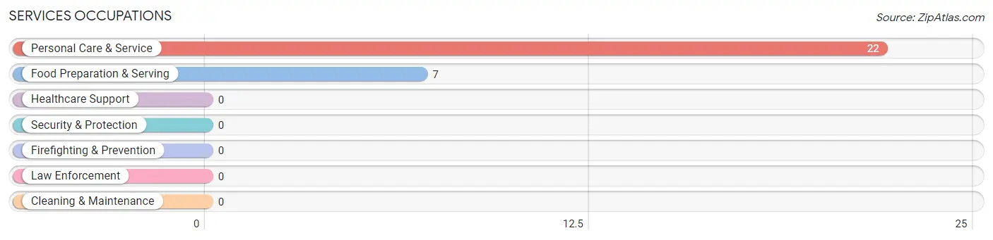 Services Occupations in Zip Code 98361