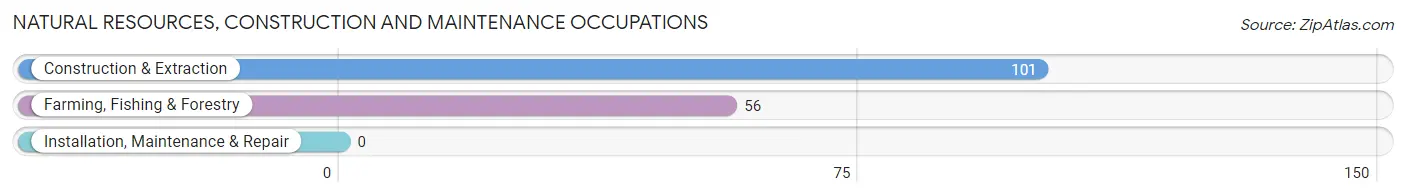 Natural Resources, Construction and Maintenance Occupations in Zip Code 98614