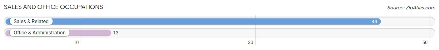 Sales and Office Occupations in Zip Code 98836