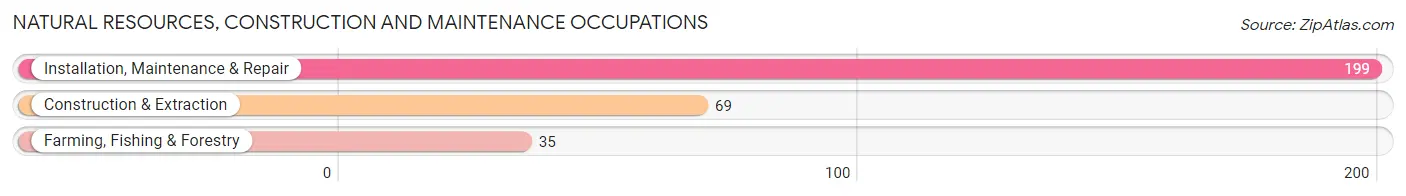 Natural Resources, Construction and Maintenance Occupations in Zip Code 98847