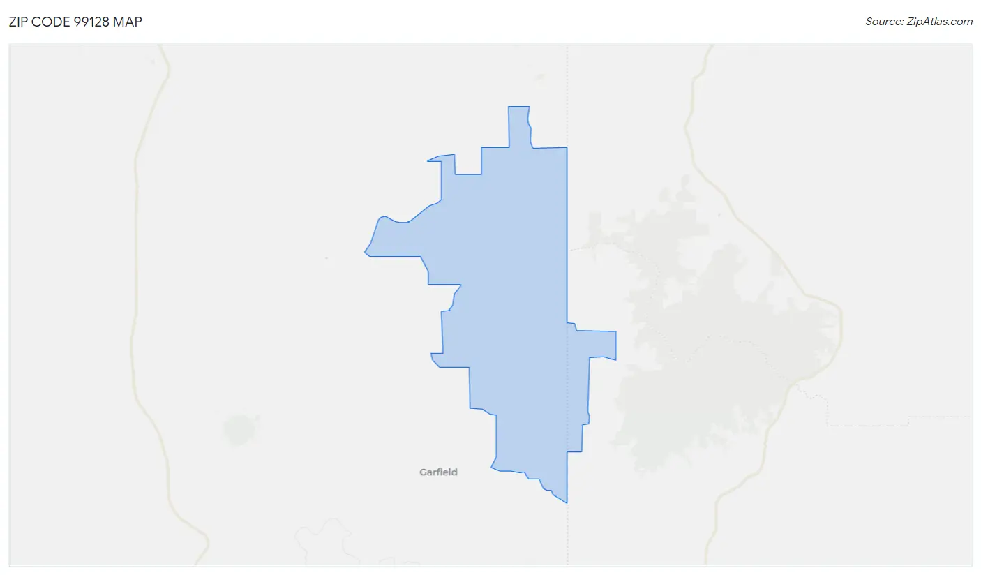 Zip Code 99128 Map