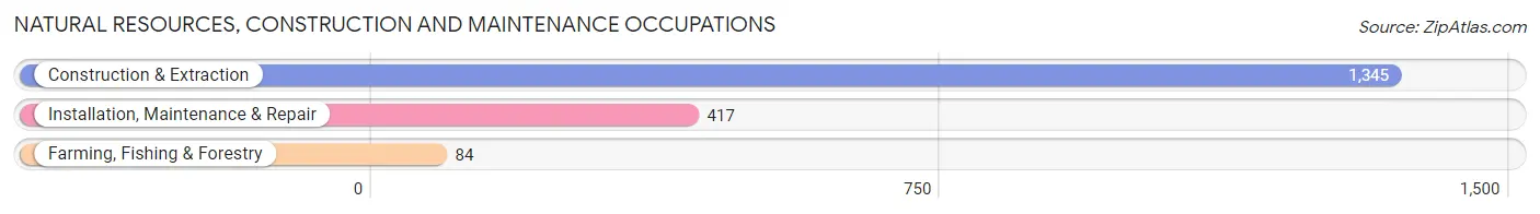 Natural Resources, Construction and Maintenance Occupations in Zip Code 99208