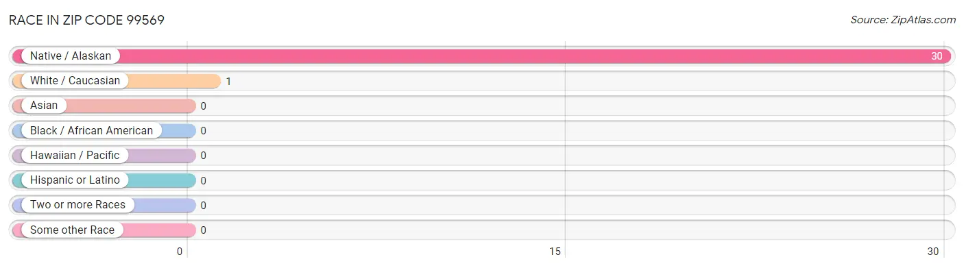 Race in Zip Code 99569