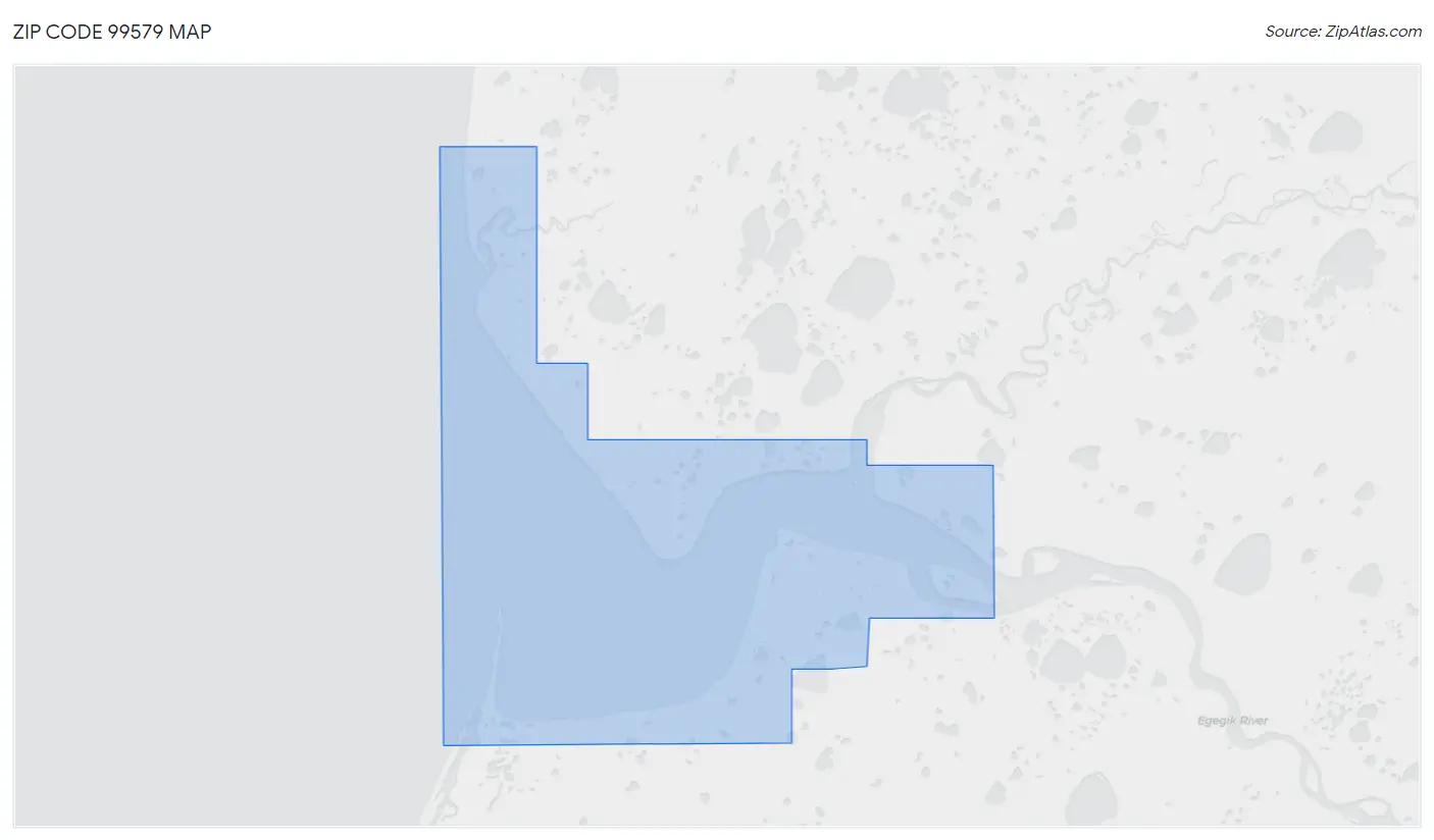 Zip Code 99579 Map