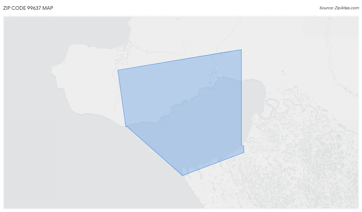 Zip Code 99637 Map