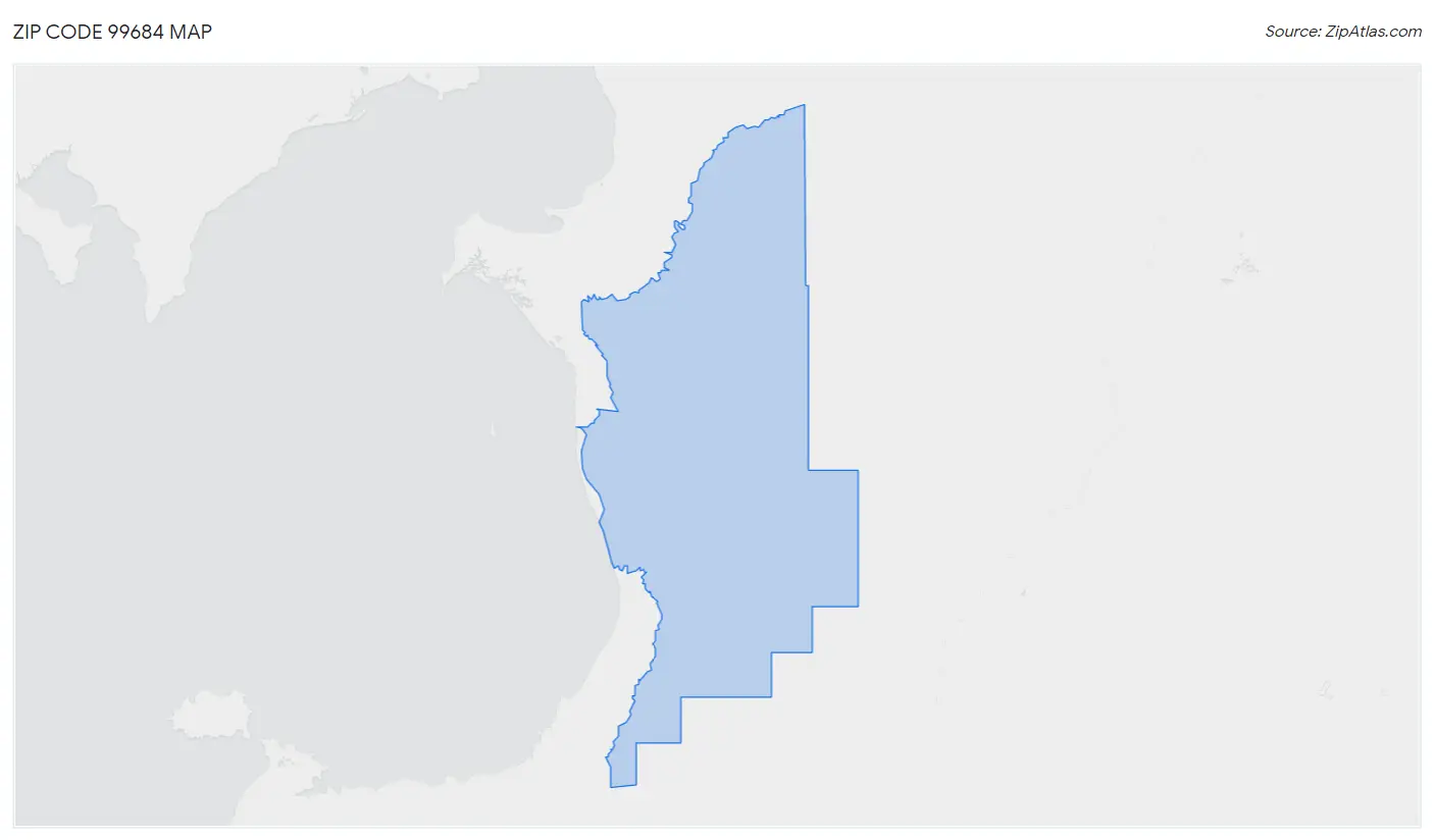 Zip Code 99684 Map