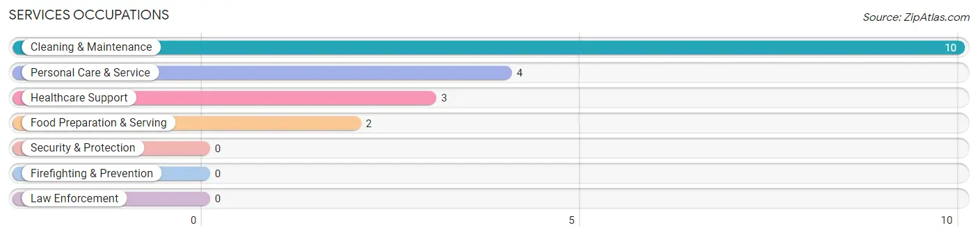 Services Occupations in Zip Code 99753