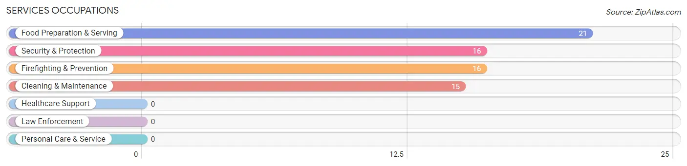 Services Occupations in Zip Code 99755