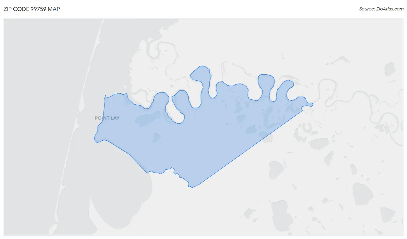 Zip Code 99759 Map