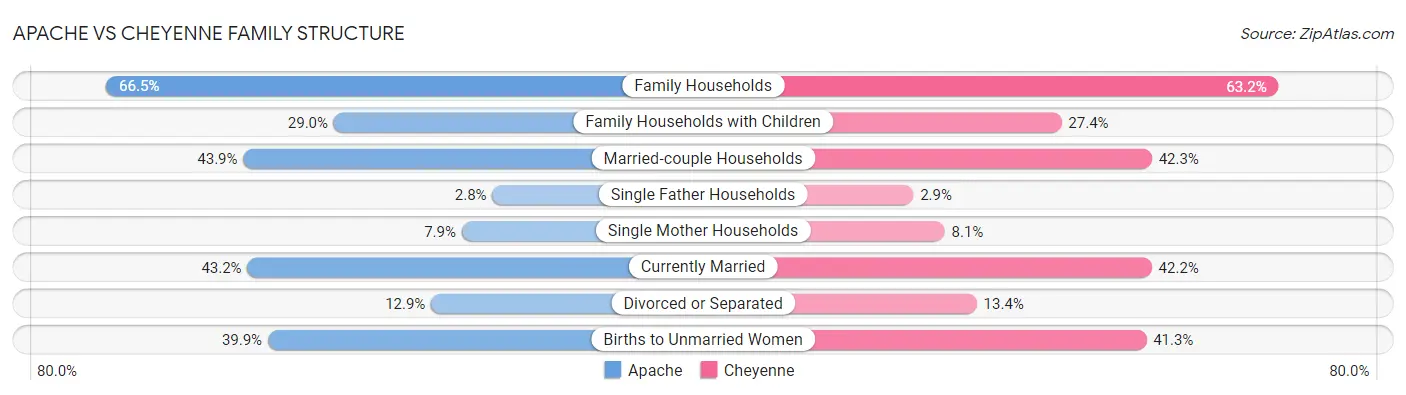 Apache vs Cheyenne Family Structure
