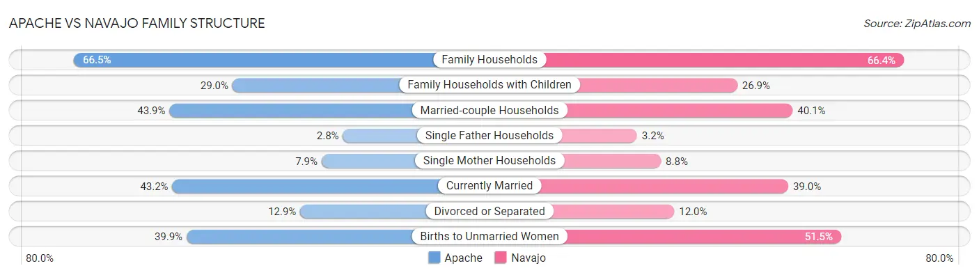 Apache vs Navajo Family Structure