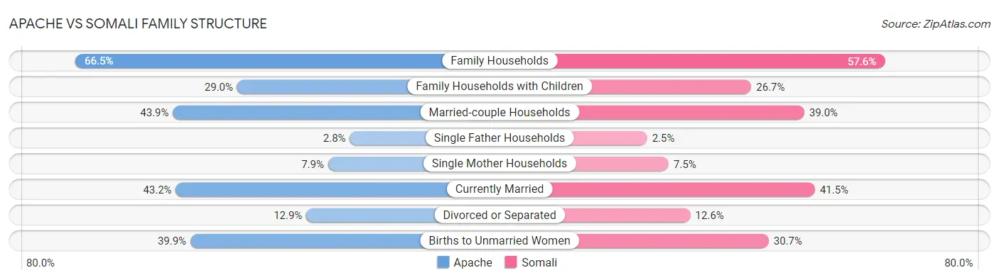 Apache vs Somali Family Structure