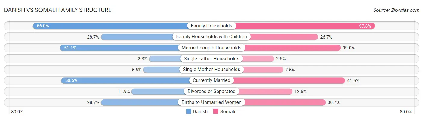 Danish vs Somali Family Structure