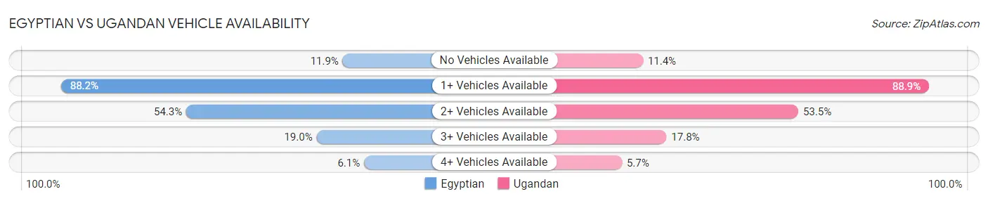 Egyptian vs Ugandan Vehicle Availability