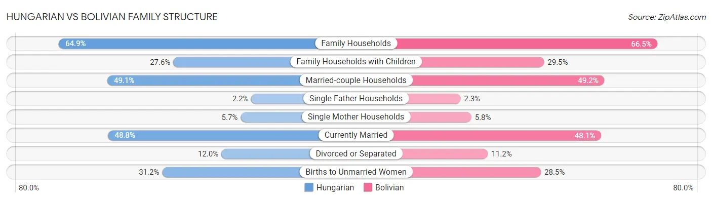 Hungarian vs Bolivian Family Structure