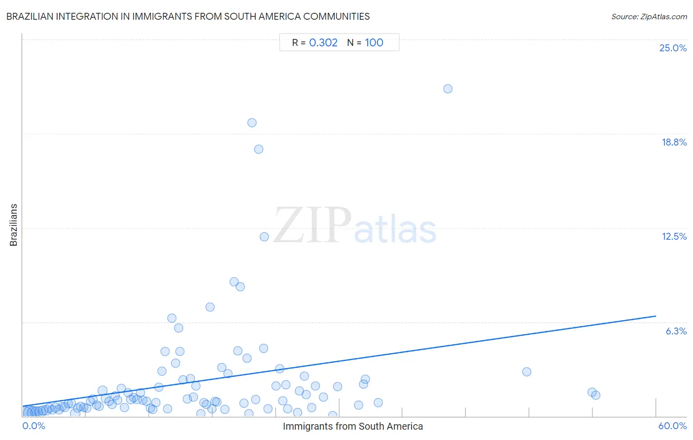 Immigrants from South America Integration in Brazilian Communities