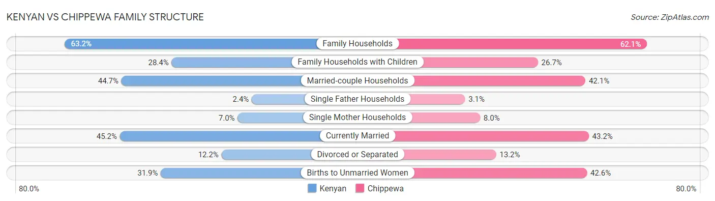 Kenyan vs Chippewa Family Structure