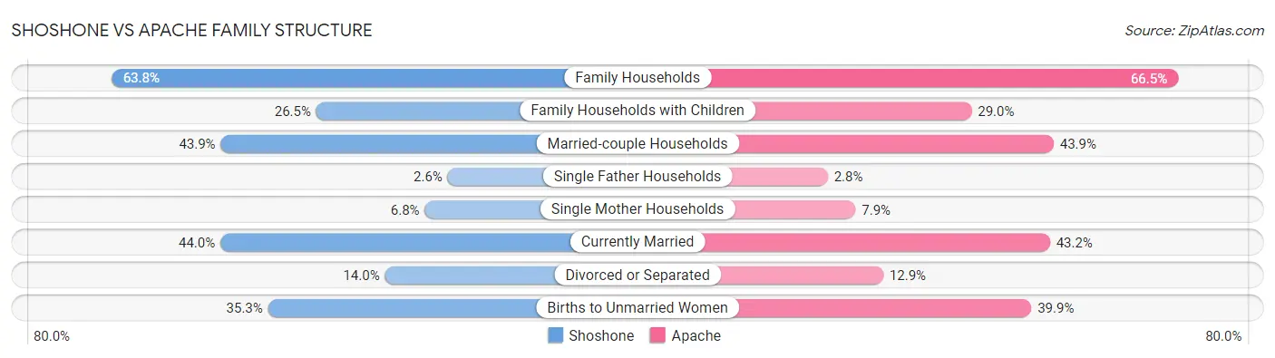 Shoshone vs Apache Family Structure