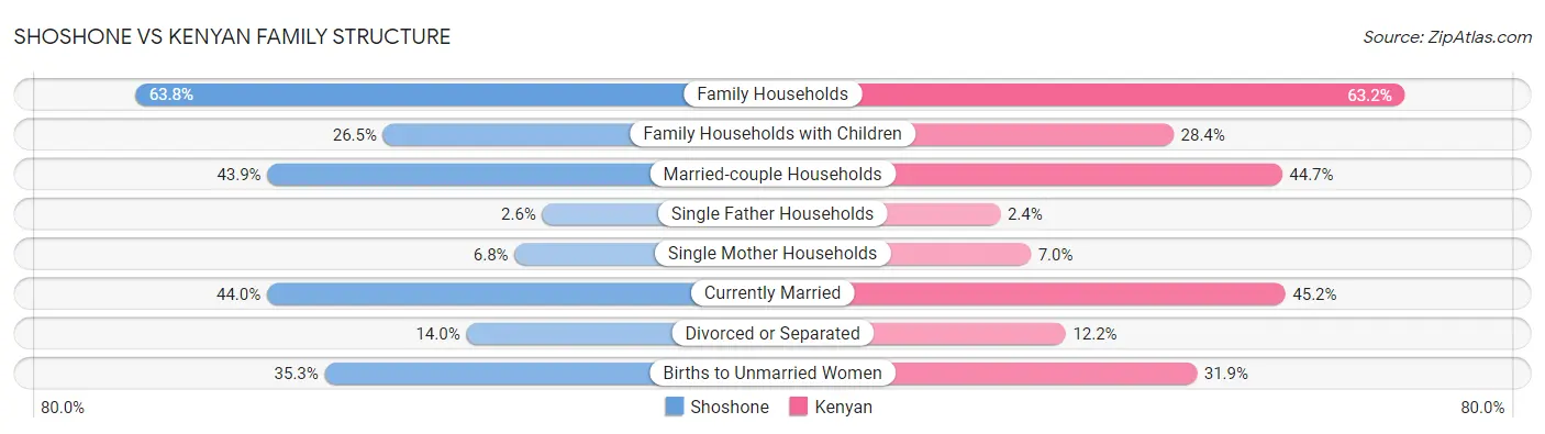 Shoshone vs Kenyan Family Structure