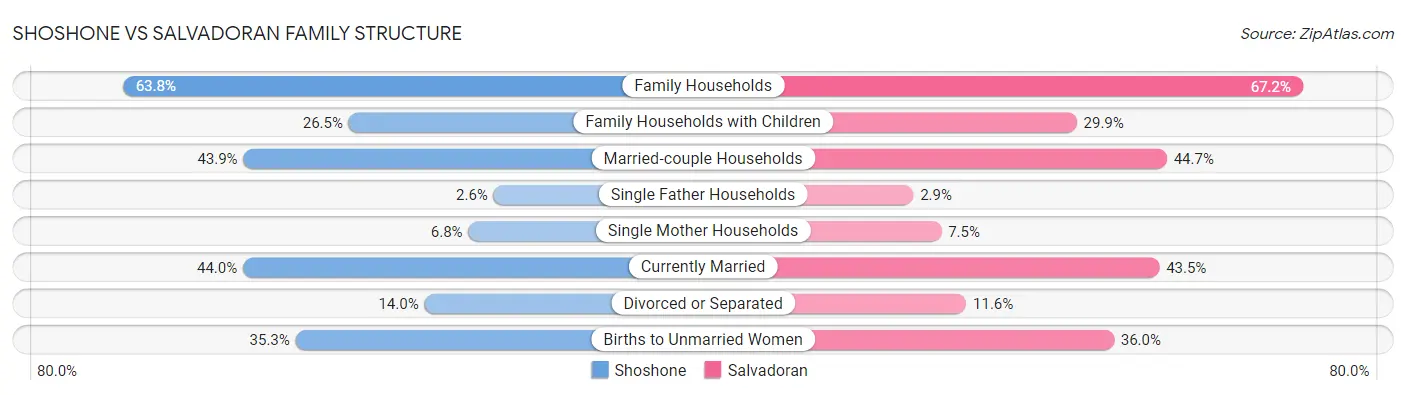 Shoshone vs Salvadoran Family Structure