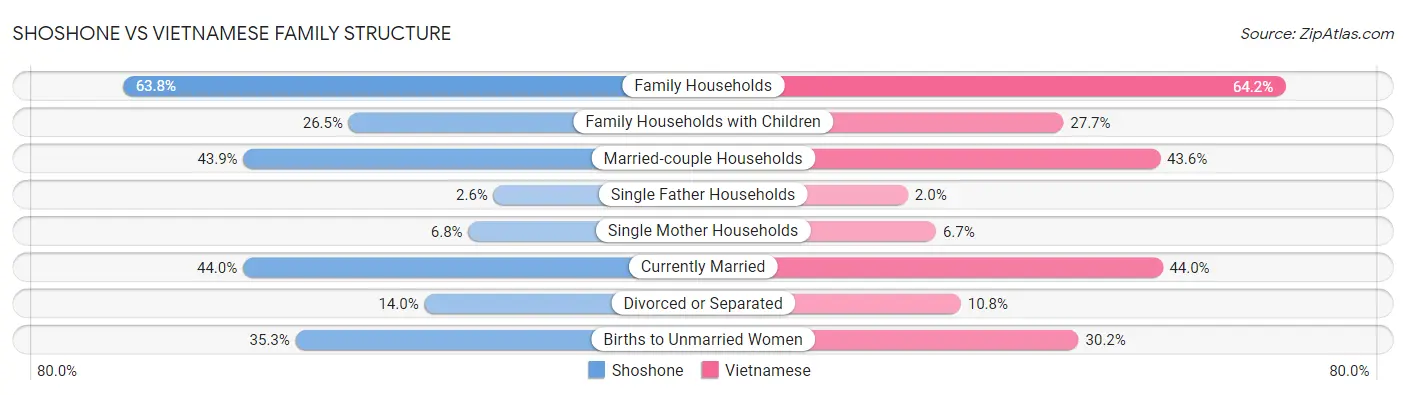 Shoshone vs Vietnamese Family Structure