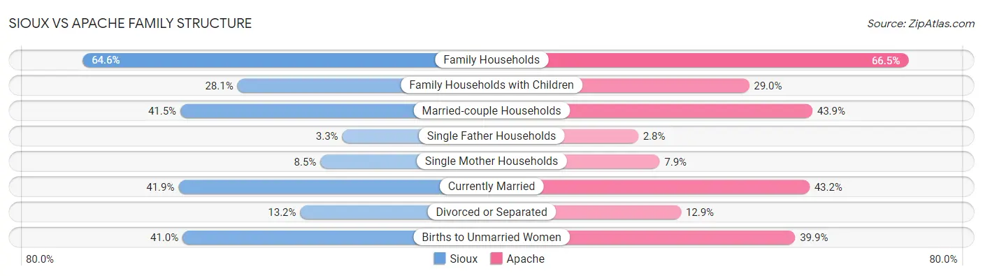 Sioux vs Apache Family Structure