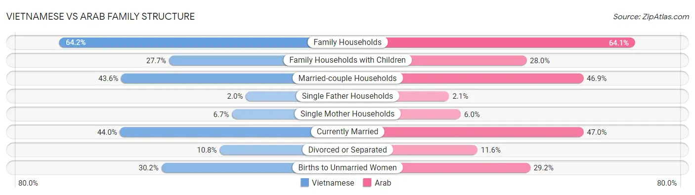 Vietnamese vs Arab Family Structure