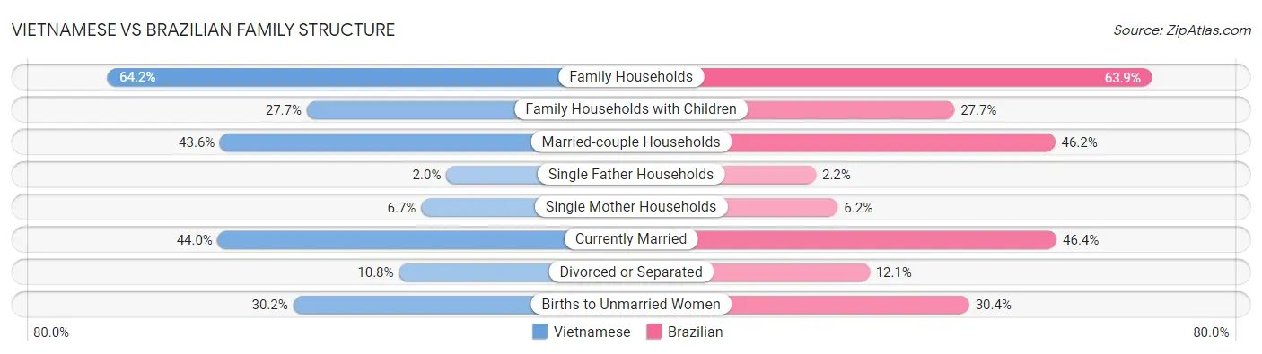 Vietnamese vs Brazilian Family Structure