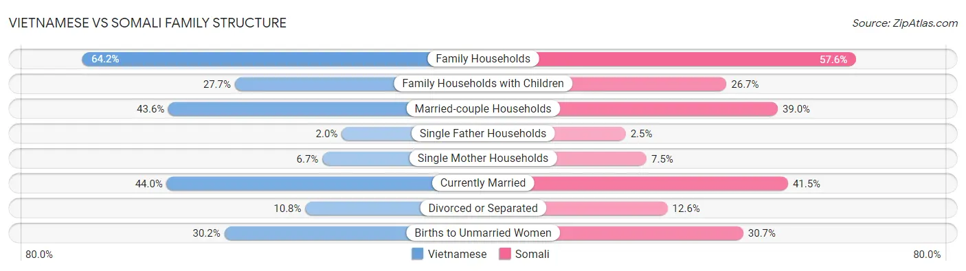 Vietnamese vs Somali Family Structure