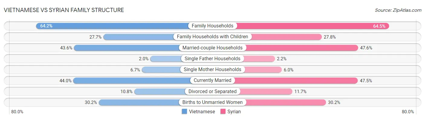 Vietnamese vs Syrian Family Structure