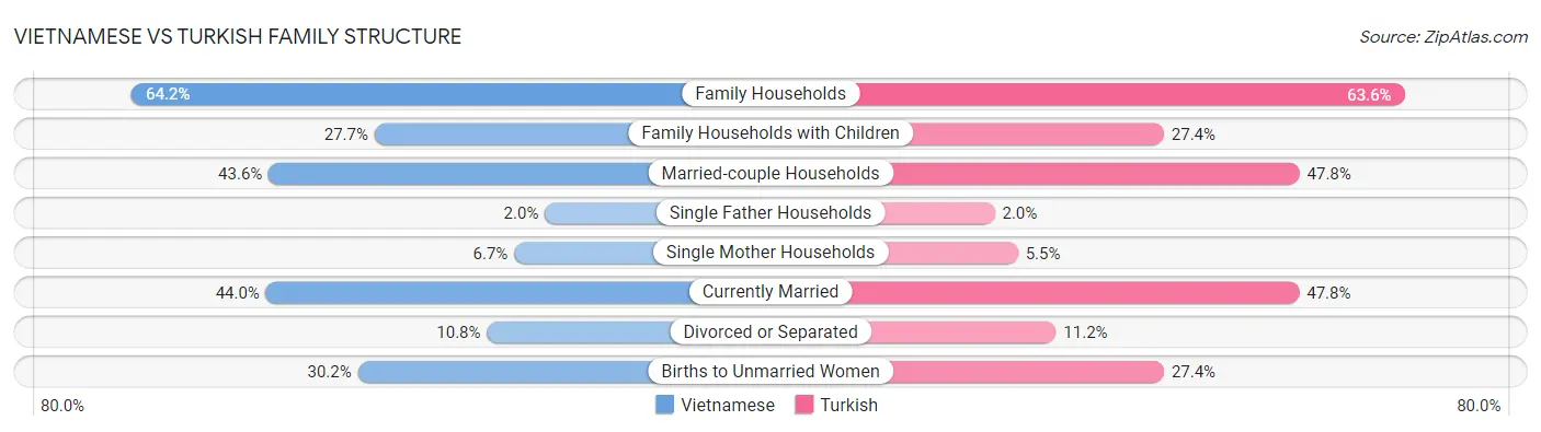 Vietnamese vs Turkish Family Structure