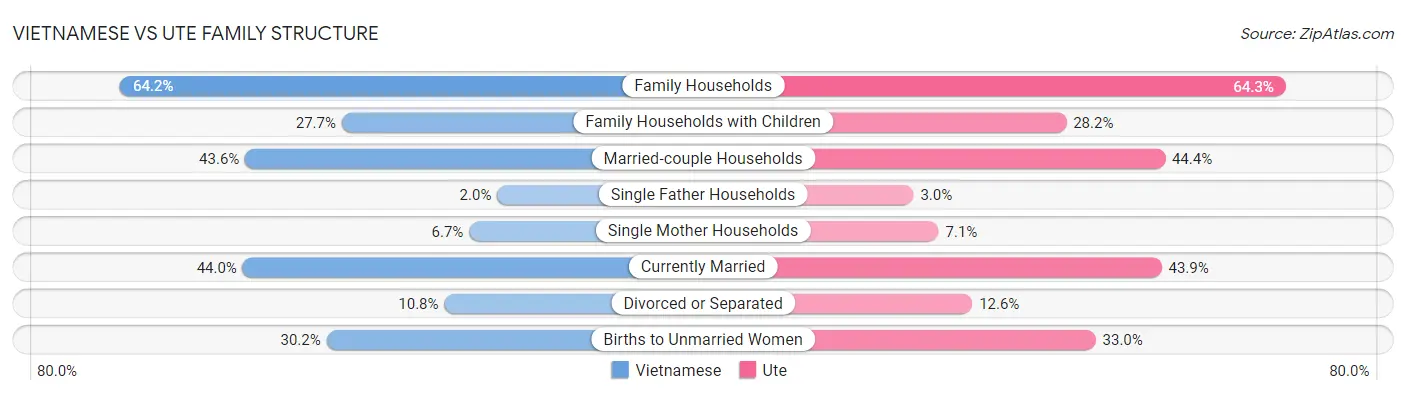 Vietnamese vs Ute Family Structure