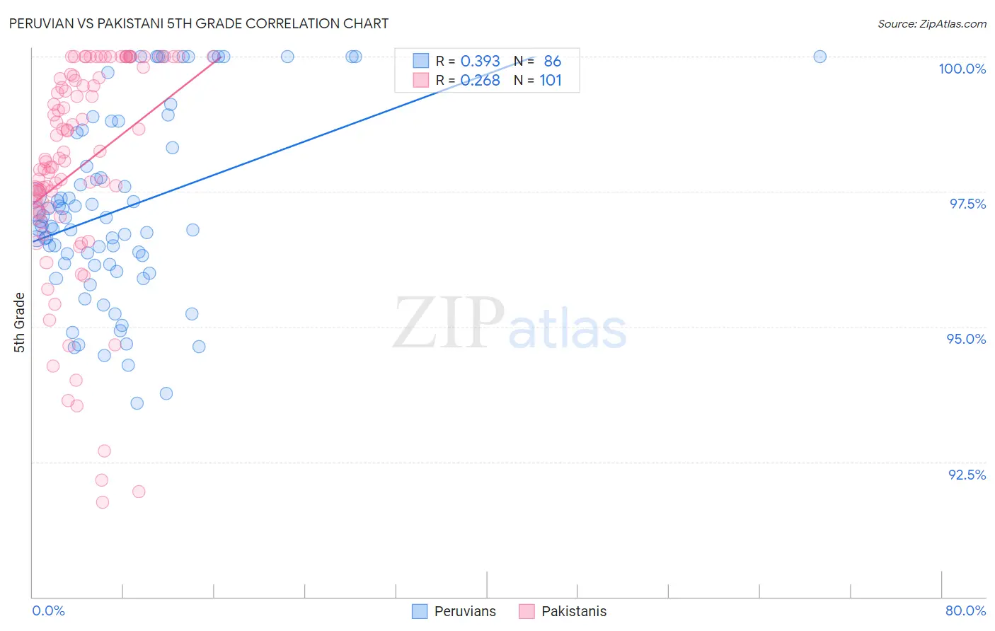 Peruvian vs Pakistani 5th Grade
