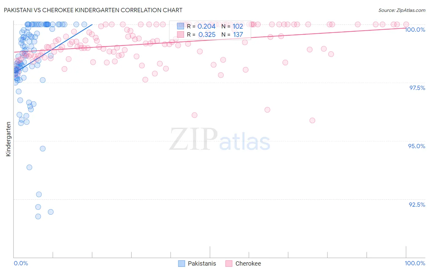 Pakistani vs Cherokee Kindergarten