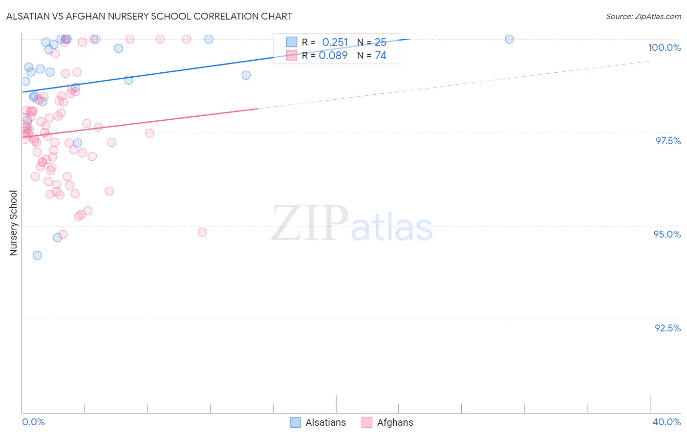 Alsatian vs Afghan Nursery School