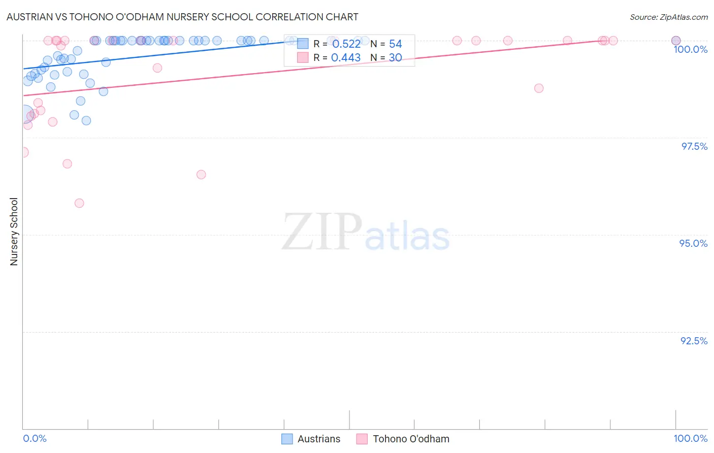 Austrian vs Tohono O'odham Nursery School