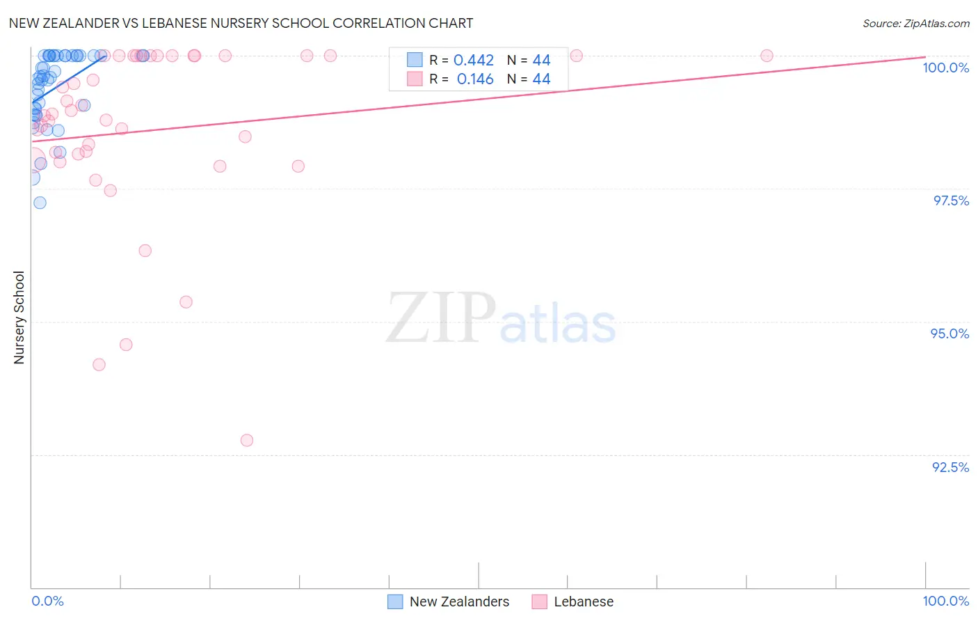 New Zealander vs Lebanese Nursery School