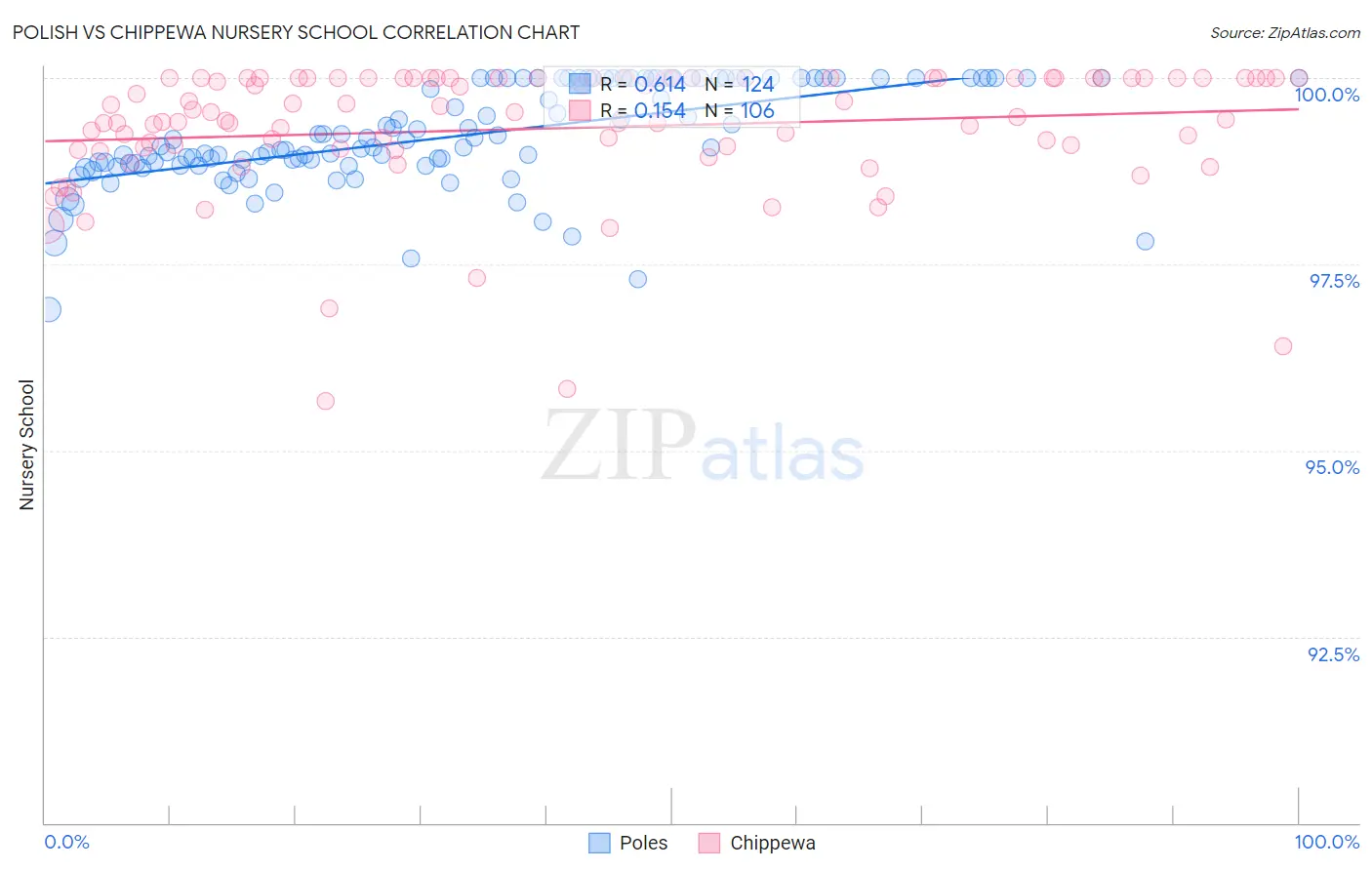 Polish vs Chippewa Nursery School