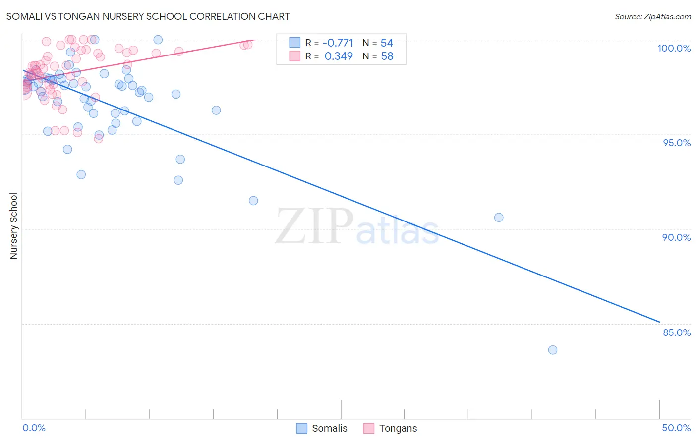 Somali vs Tongan Nursery School